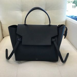 Celine Mini Belt Bag in Black